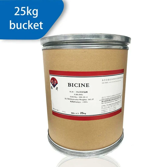 White Powder Bicine Buffer pH Due to Biological Laboratory