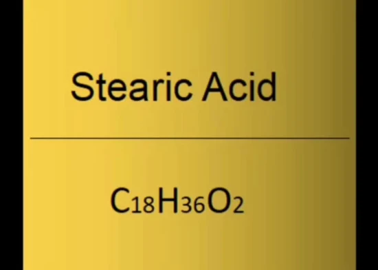 Basic Organic Chemicals White Powder Stearic Acid Triple Pressed for Sale Chemical